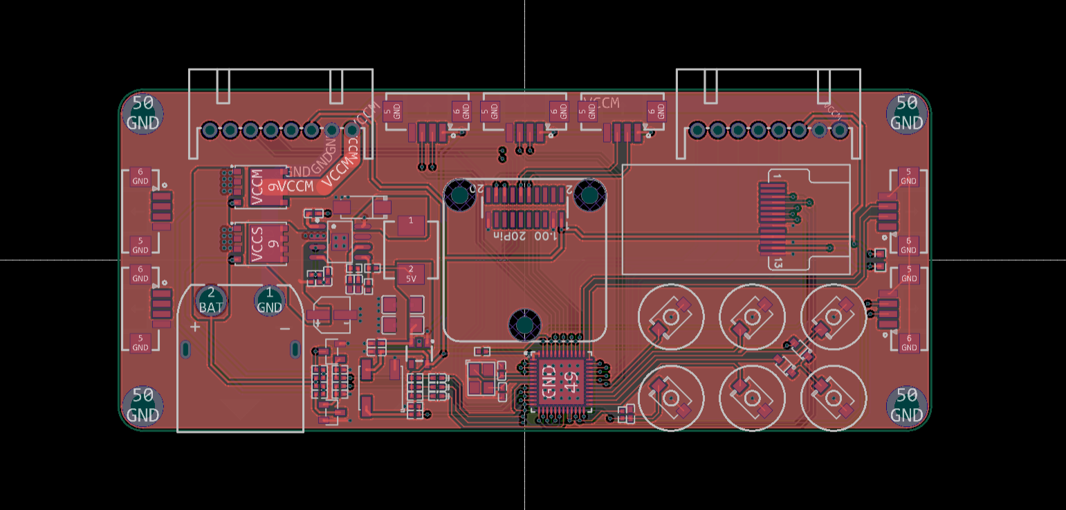 步进小车驱动板 PCB